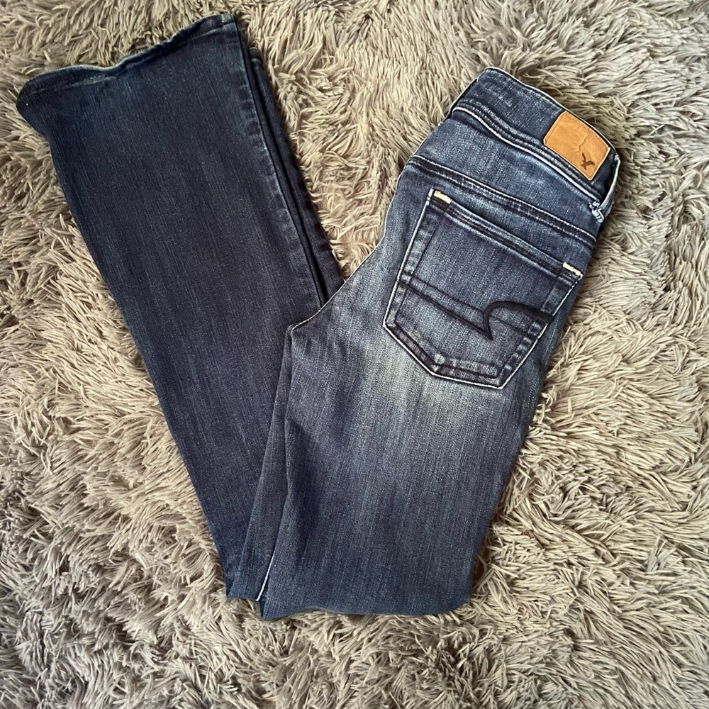AE kick boot jeans